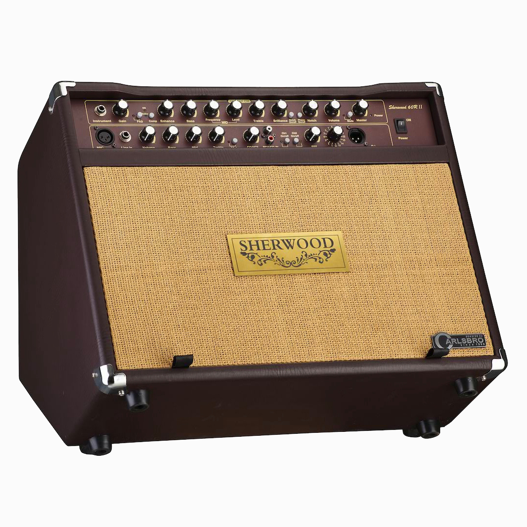 Calrsbro-Sherwood-60-acoustic-amplifier-left-side
